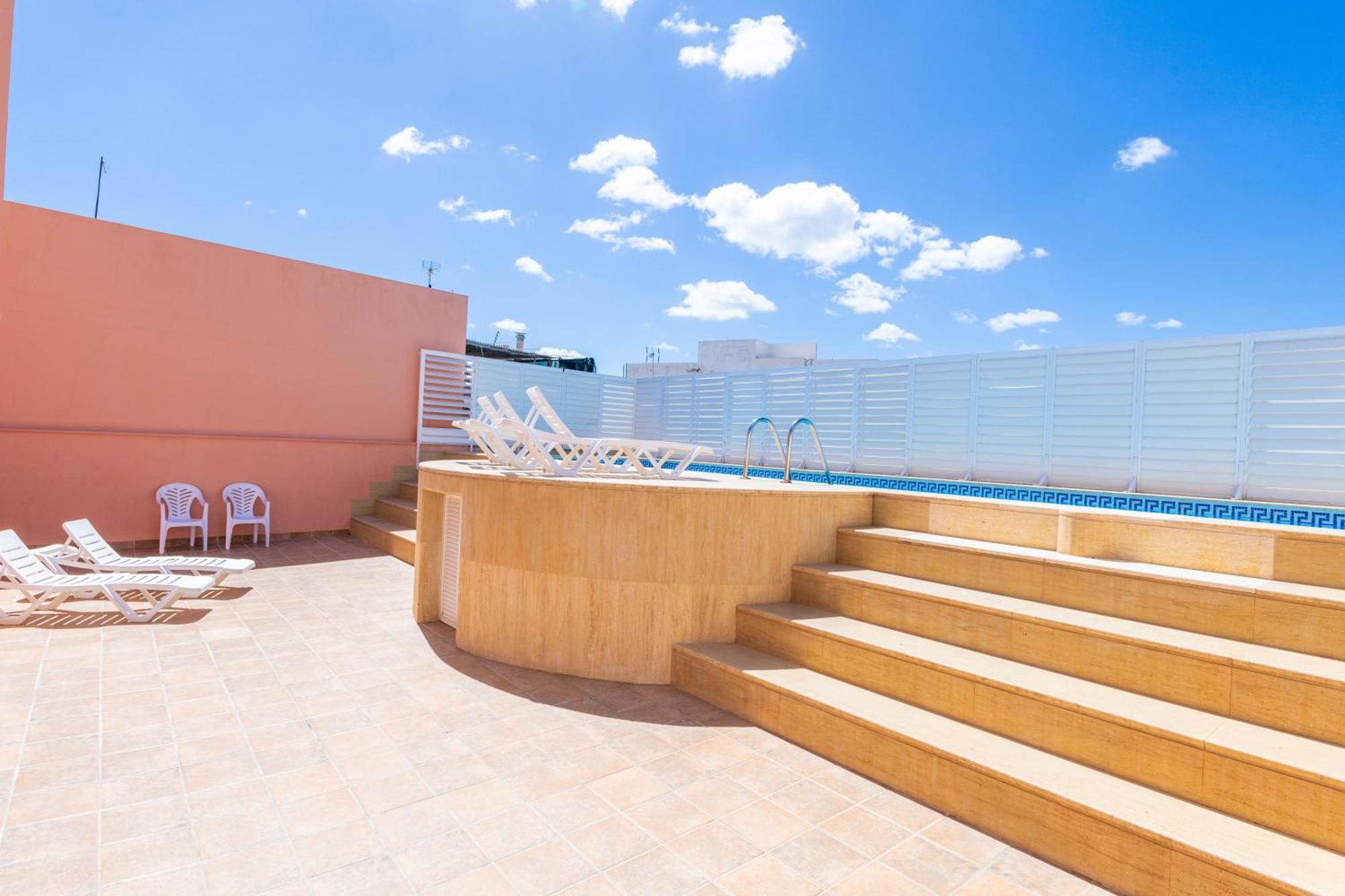 Nice Apartment With Wifi And Pool Port de Pollença Exteriör bild