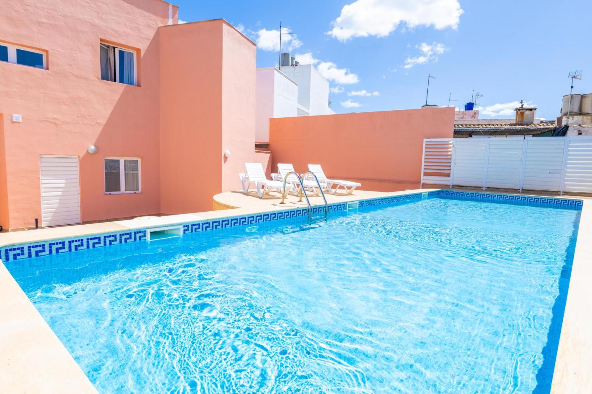 Nice Apartment With Wifi And Pool Port de Pollença Exteriör bild